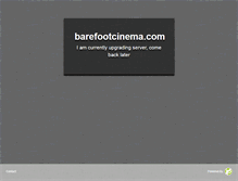 Tablet Screenshot of barefootcinema.com